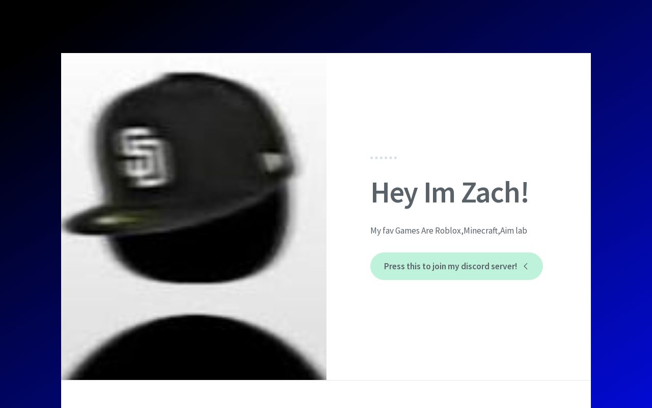 Carrd profile picture for @zapped